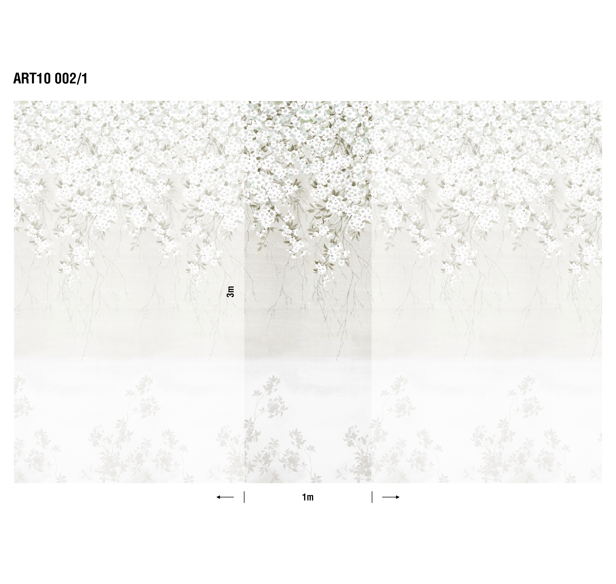 Панно Loymina Пейзаж Сады ART10 002/1 3×1